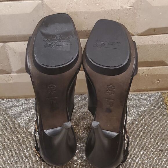DONALD J PLINER Black Sandals Heels - Size 7‎ - Picture 10 of 11